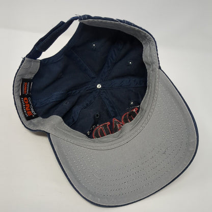 World's Greatest Dad Strapback Hat Blue One Size Concept One 6 Panel
