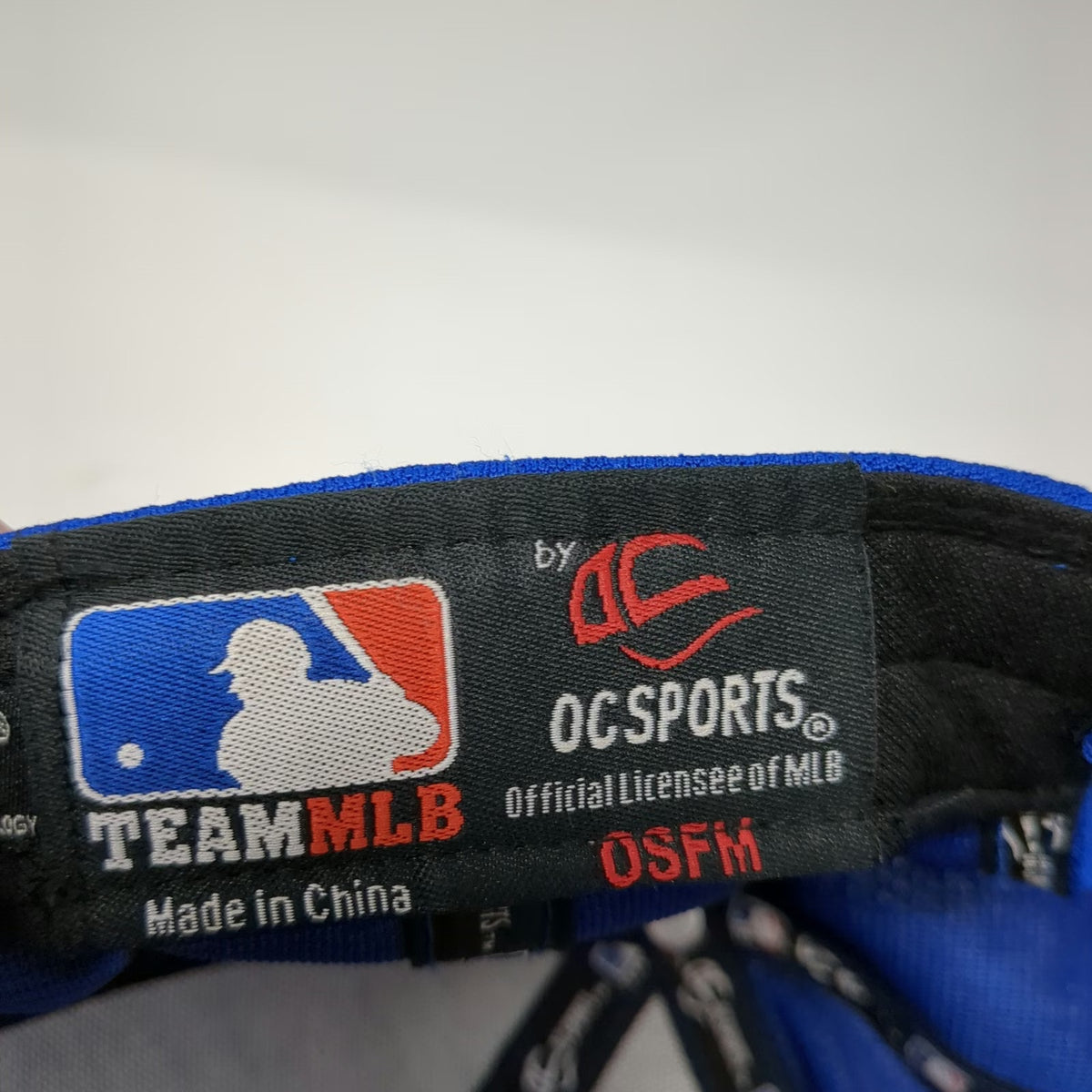 Toronto Blue Jays MLB OC Sports Baseball Cap Hat Blue One Size Strapback Logo