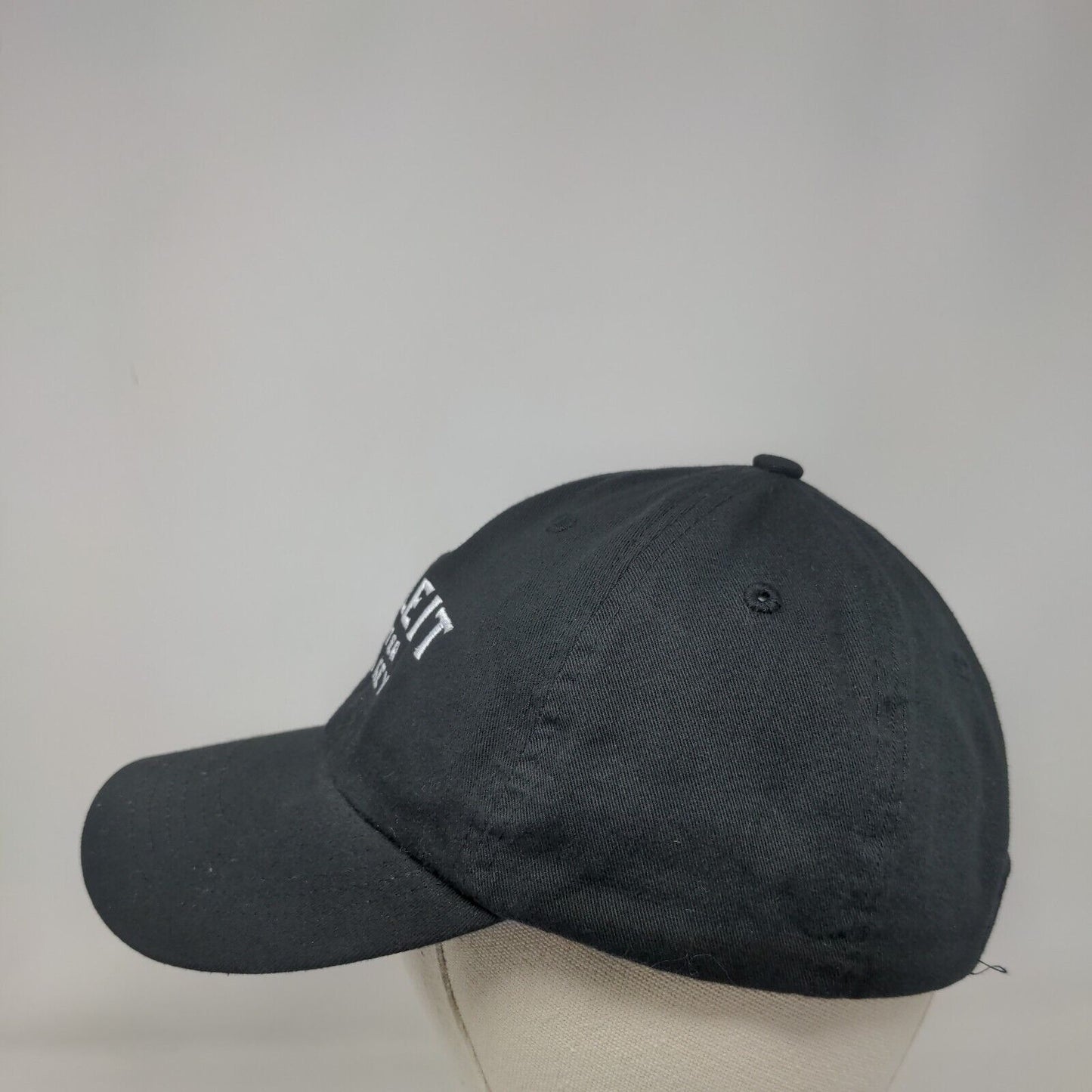 Bulleit Frontier Whiskey Slideback Hat Black One Size Embroidered