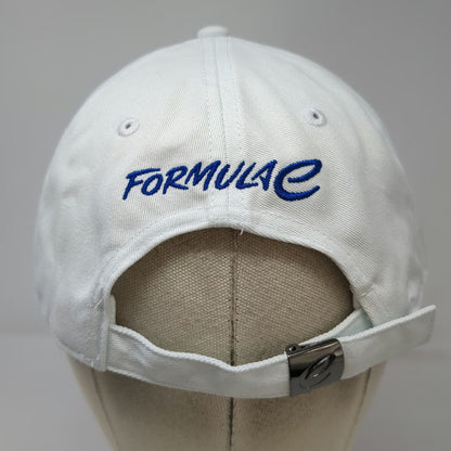 Stichd Baseball Cap White One Size Formula E Racing Logo Adjustable Strap Hat