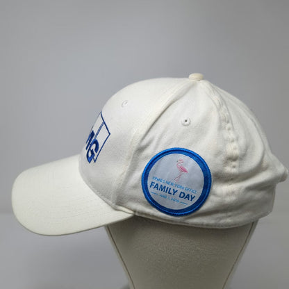 KPMG White One Size Baseball Cap New York Family Day Side Patch Strapback Hat