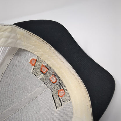 ADS Snapback Mesh Back Trucker Hat Black One Size Pacific Headwear
