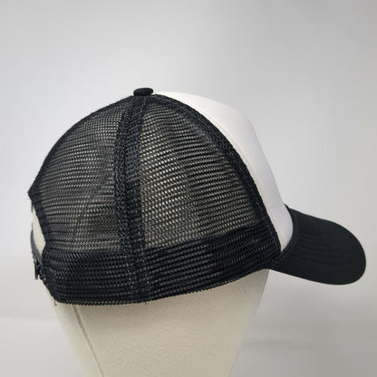 Black One Size Trucker Hat Mesh Snapback Rope Shamrock RB14 Irish Flag White Hat