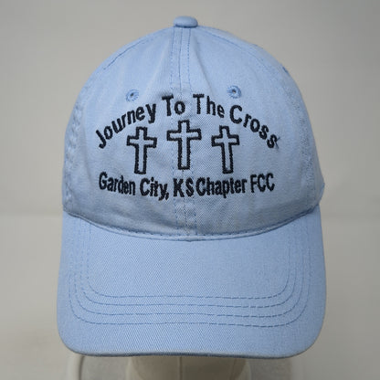 Journey To The Cross Garden City KS Chapter FCC Baseball Cap Blue OS Adjustable