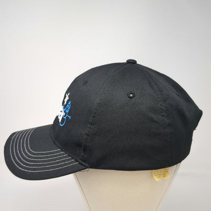 Baseball Cap Black One Size Wawa Snowman Snowflake Holiday Contrast Stitch Hat