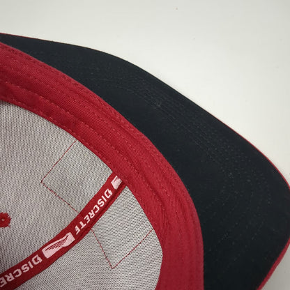 Discrete Snapback Red One Size Hat Cirque Series Black Diamond On Sun Valley