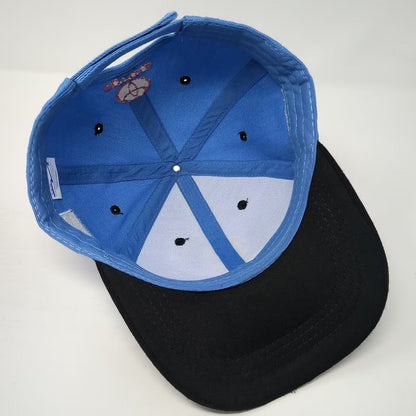 BWM Global MiLB Idaho Falls Chukars Madres Blue Black Strapback OS Signed Hat