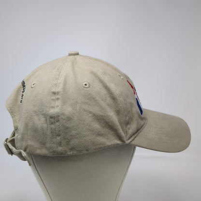 Port & Company New Hampshire Freedom Cup Beige One Size Baseball Cap Hat Cotton