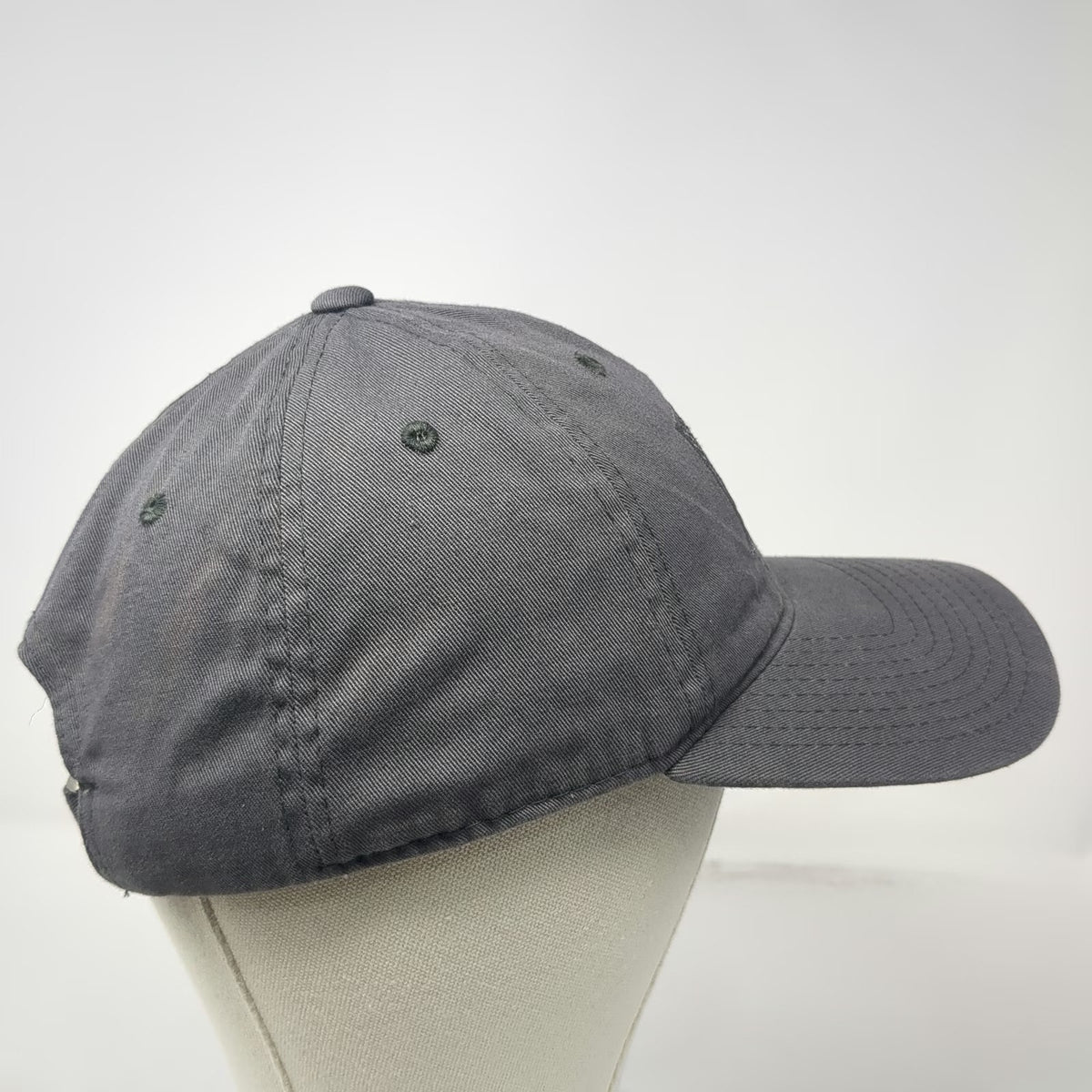 Rapid Dominance Baseball Cap Gray One Size American Flag Slideback Cotton Hat