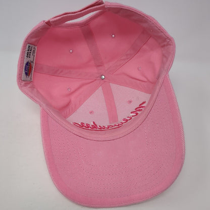 Milwaukee Strapback Hat Pink One Size Adjustable Embroidered City Hunter
