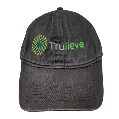 Trulieve Slideback Hat Black One Size Solid Embroidered Port & Company