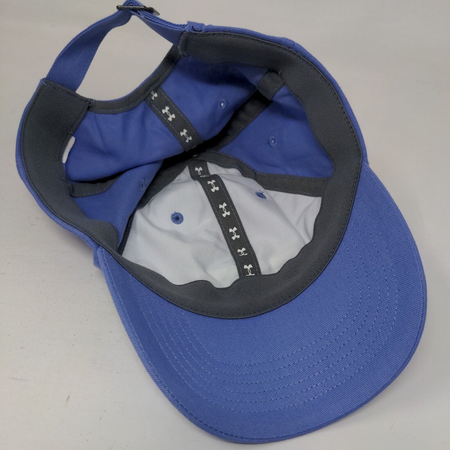 Under Armour Slideback Hat Blue One Size Adjustable Embroidered 6 Panel