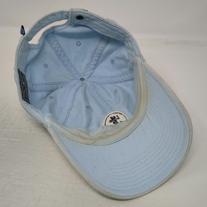 Life is Good Baseball Cap Blue One Size Adjustable Cotton Patch Logo Relaxed Hat