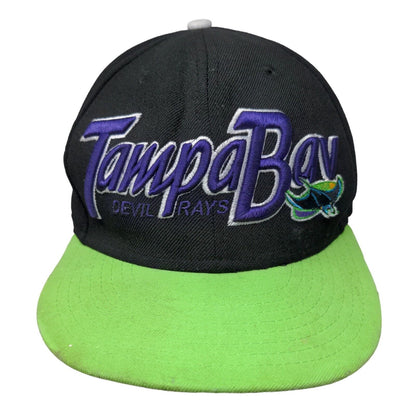 Tampa Bay Devil Rays Slideback Hat Black OSFM Cooperstown MLB New Era 9Fifty