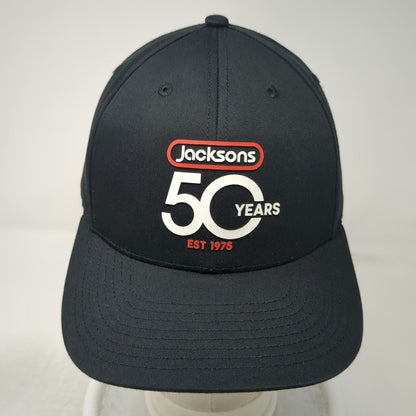 Richardson Snapback Black One Size Hat Jacksons 50 Years Anniversary EST 1975