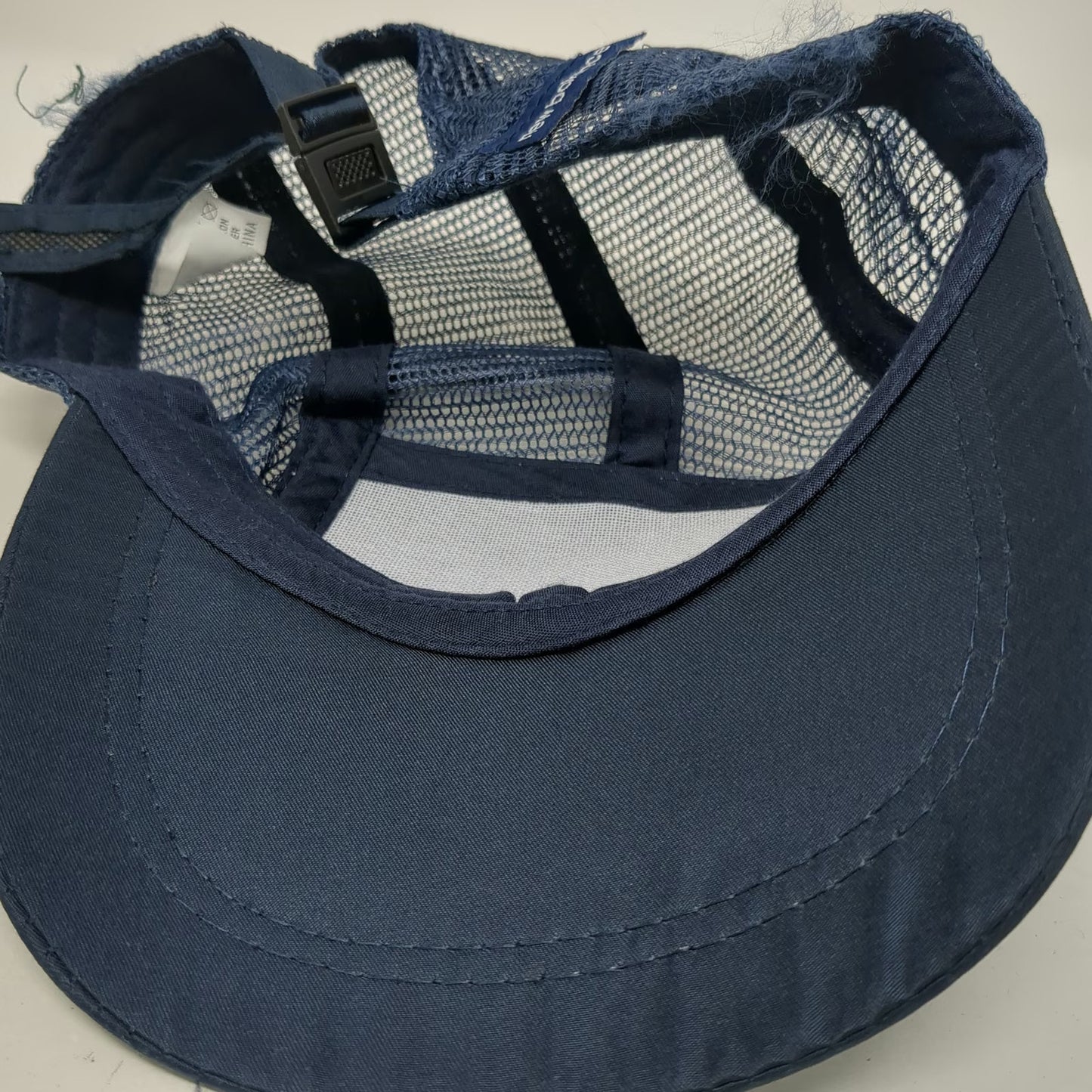 New Balance 5 Panel Blue One Size Hat Rising New York Road Runners Slideback