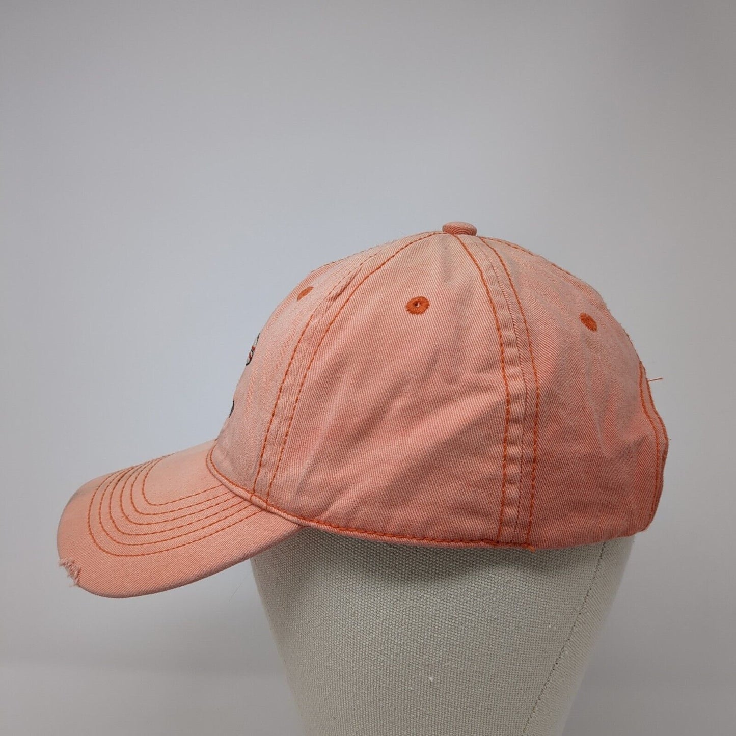 Pura Vida Slideback Hat Pink One Size Adjustable Costa Rica Embroidered