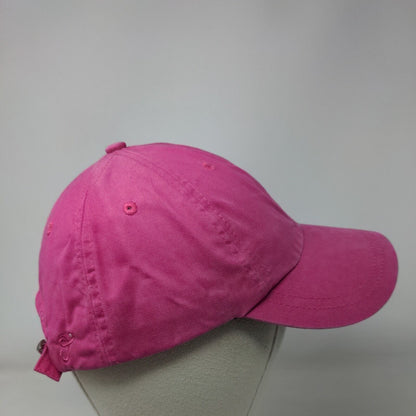 Centennial Golf Course Slideback Hat Pink One Size Solid Embroidered