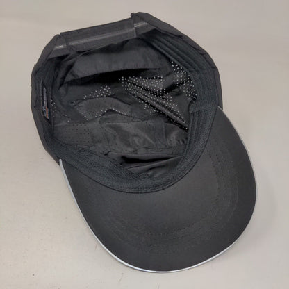 Ergodyne Strapback Hat Black One Size Adjustable Skullerz 8955