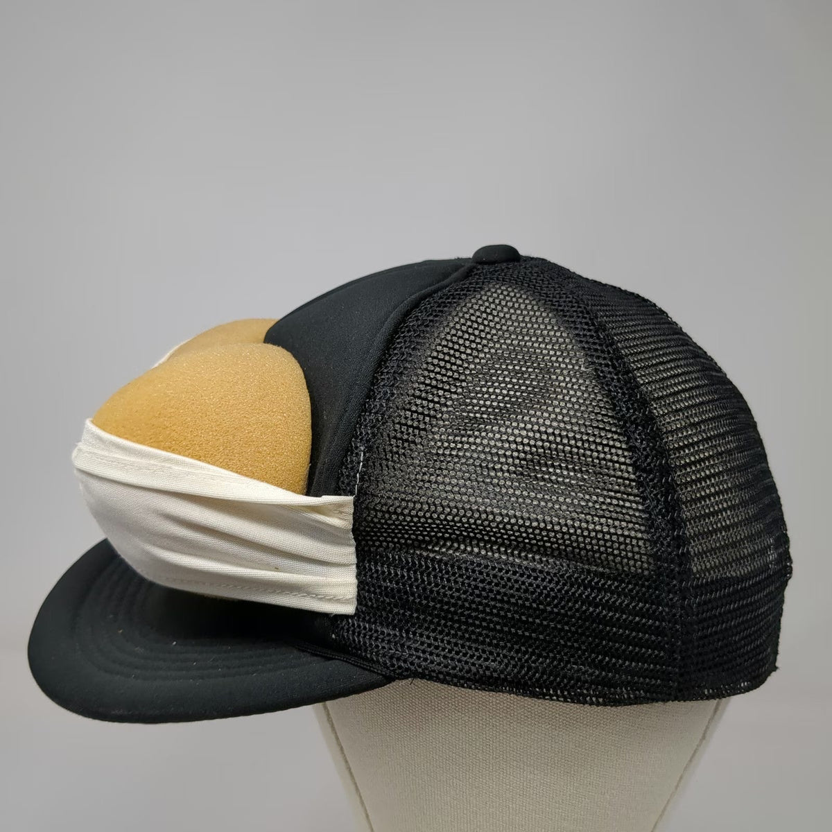 Trucker Hat Black One Size Novelty 3D Foam Bikini Adult Humor Mesh Snapback Hat