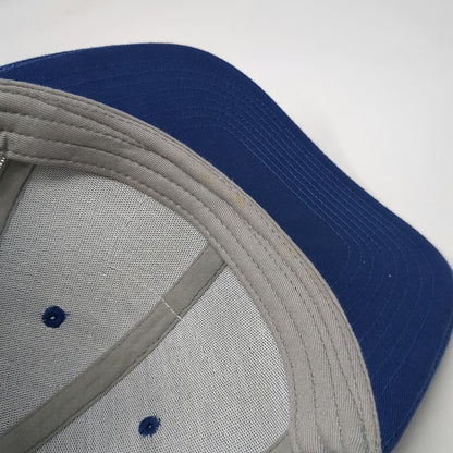 Hit Blue Trucker Hat One Size Snapback Masco Support Services Mesh Patch Logo