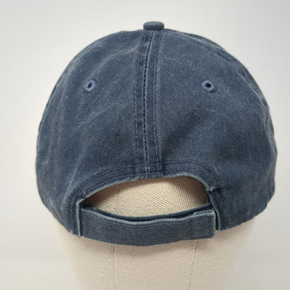 Bourbon Street New Orleans Strapback Hat Blue One Size Adjustable