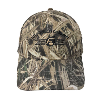 HD Fowler Company Strapback Hat Camo One Size Adjustable Embroidered