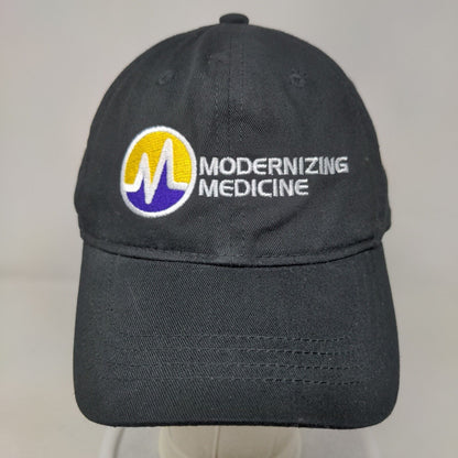 Modernizing Medicine Adult Slideback Hat Black One Size Embroidered Outdoor Cap