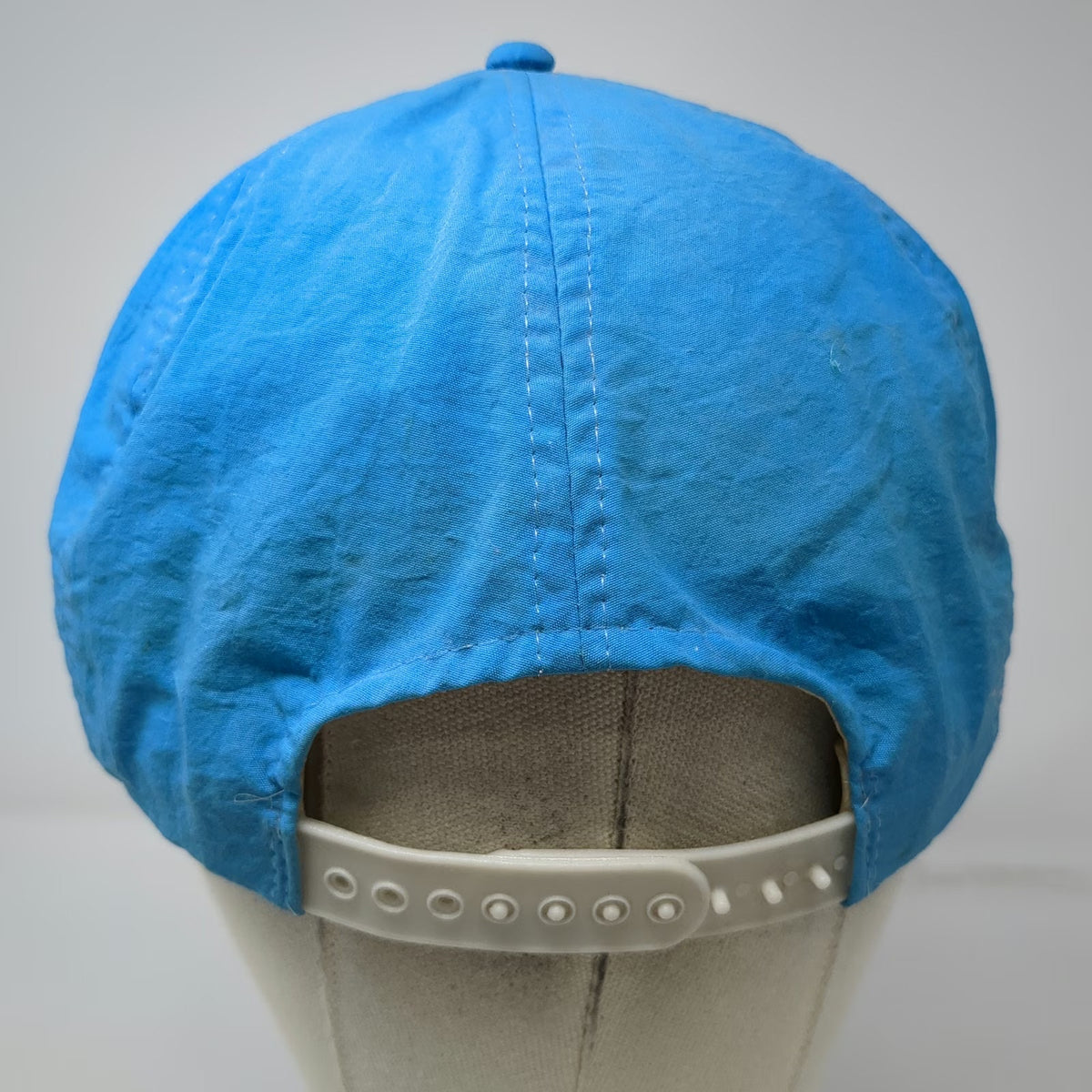 Trucker Blue Nylon Rope Snapback Martin Door America's Finest Hat Vintage OS