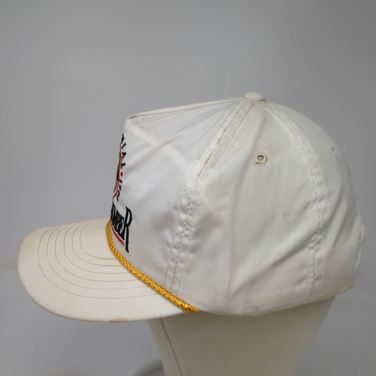 Ownco 5 Panel White One Size Snapback Hat Anderson Lumber 100 Years Centennial