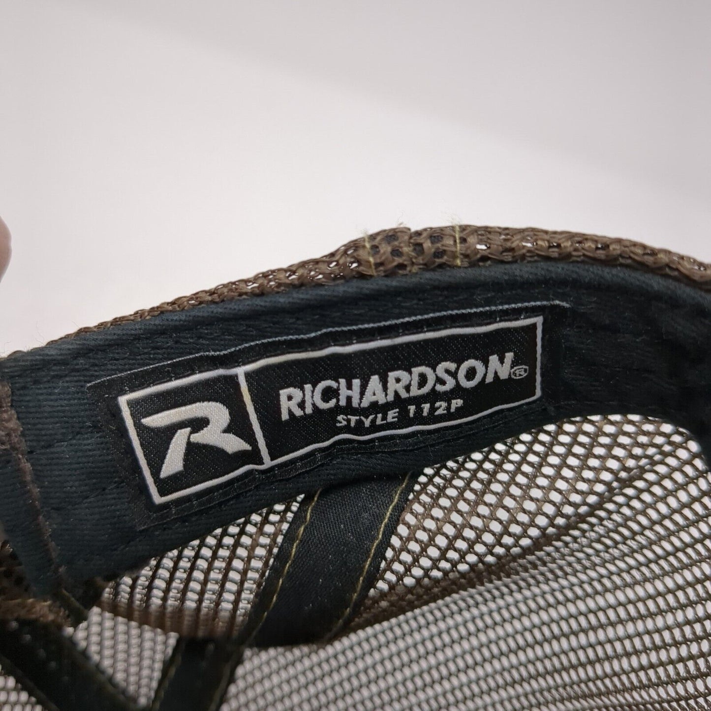 Wood Warrior Logging LLC Trucker Hat Multicolor OS Adjustable Camo Richardson