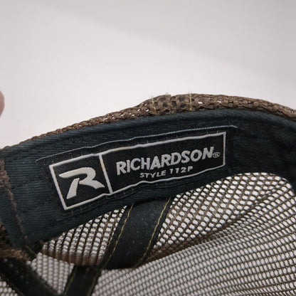 Wood Warrior Logging LLC Trucker Hat Multicolor OS Adjustable Camo Richardson