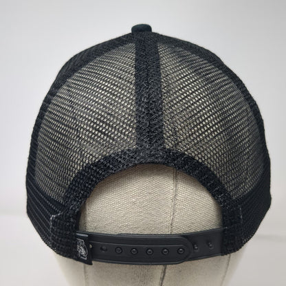 Lurking Class Trucker Hat Black One Size Skull Reaper Mesh Barbed Wire Tape