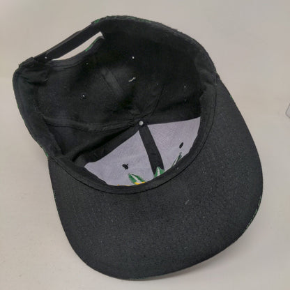 Marijuana Cannabis Weed Snapback Hat Multi One Size Embroidered Adjustable
