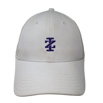 Izod Strapback Baseball Cap White One Size Adjustable Embroidered 6 Panel Otto