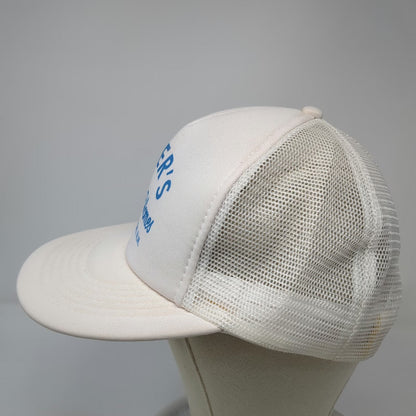 Designer Award Trucker Hat White One Size Faver's Quality Homes Farmington NM