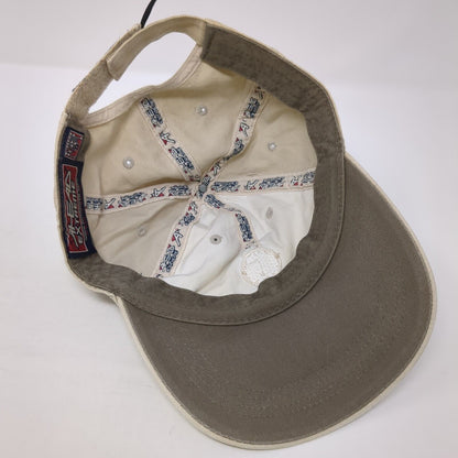 PGA Professional Golfers Association of America Strapback Hat Beige OS Ahead