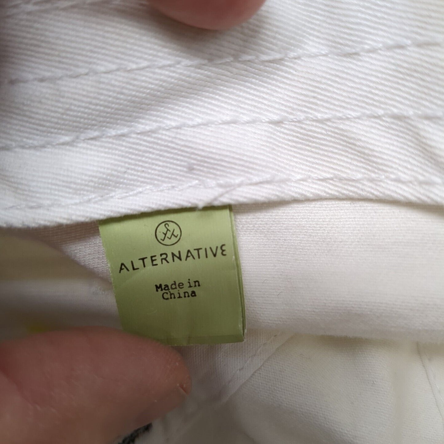 Mount Cinnamon Grenada West Indies Slideback Hat WHite OSFA Alternative Cotton