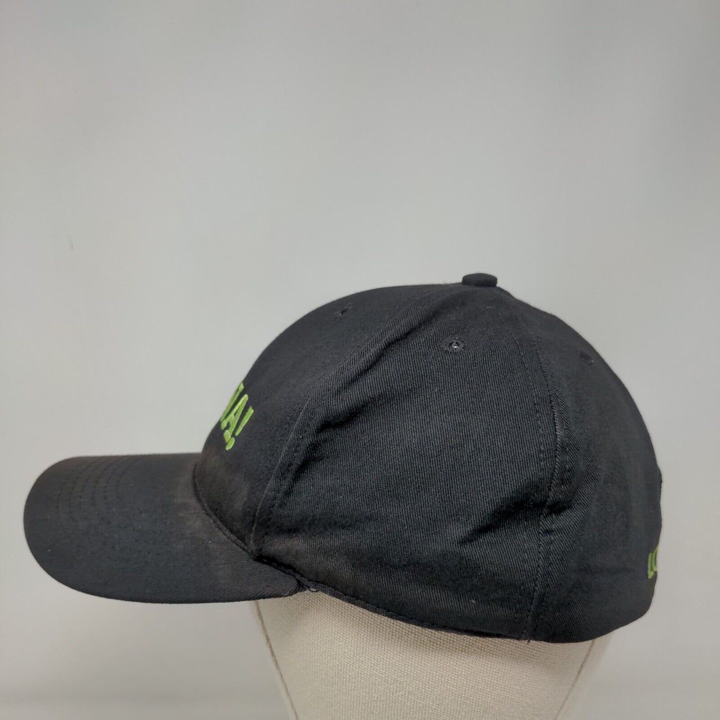 Liuna! Local 120 Fitted Hat Black Large Embroidered USA Flag Patriotic 6 Panel