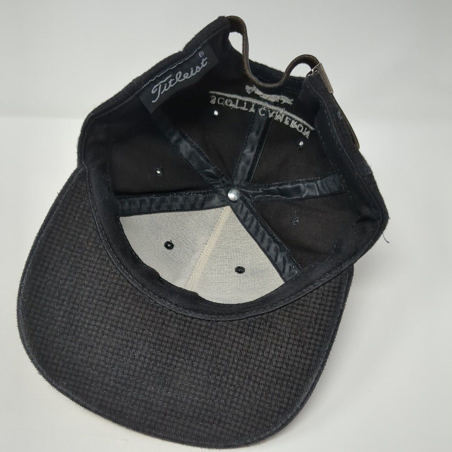 Titleist Scotty Cameron Slideback Hat Black Size OSFA Embroidered Logo