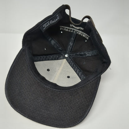 Titleist Scotty Cameron Slideback Hat Black Size OSFA Embroidered Logo