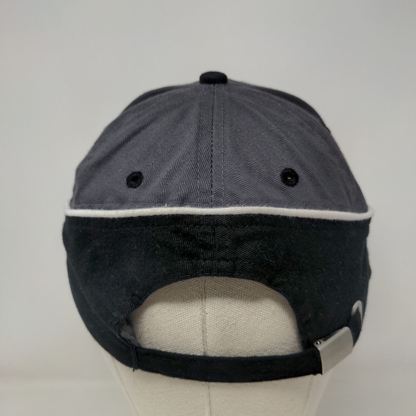 Cargill Slideback Hat Gray OSFM Embroidered Colorblock 6 Panel Otto