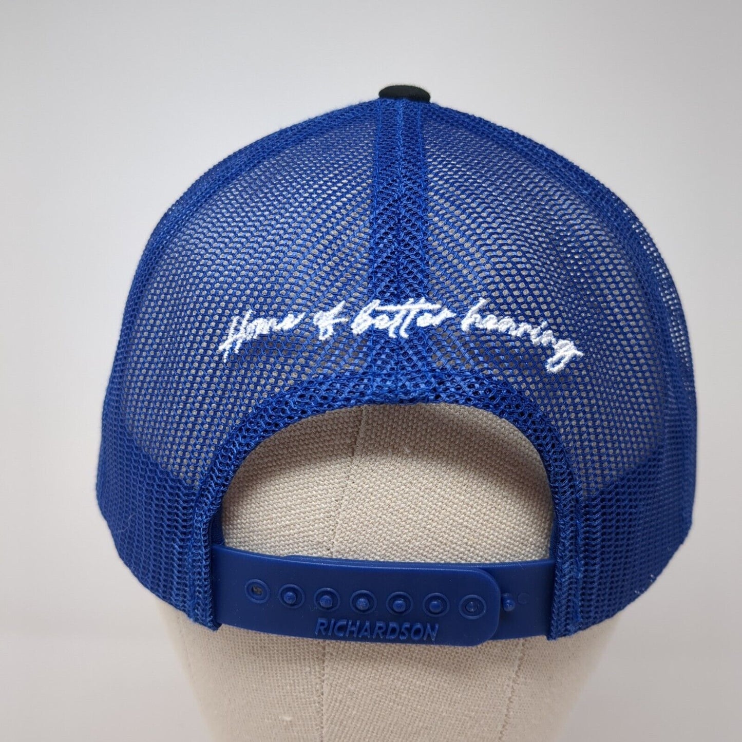 House of Hearing Audiology Clinic Snapback Trucker Hat Multi OSFA Mesh Back