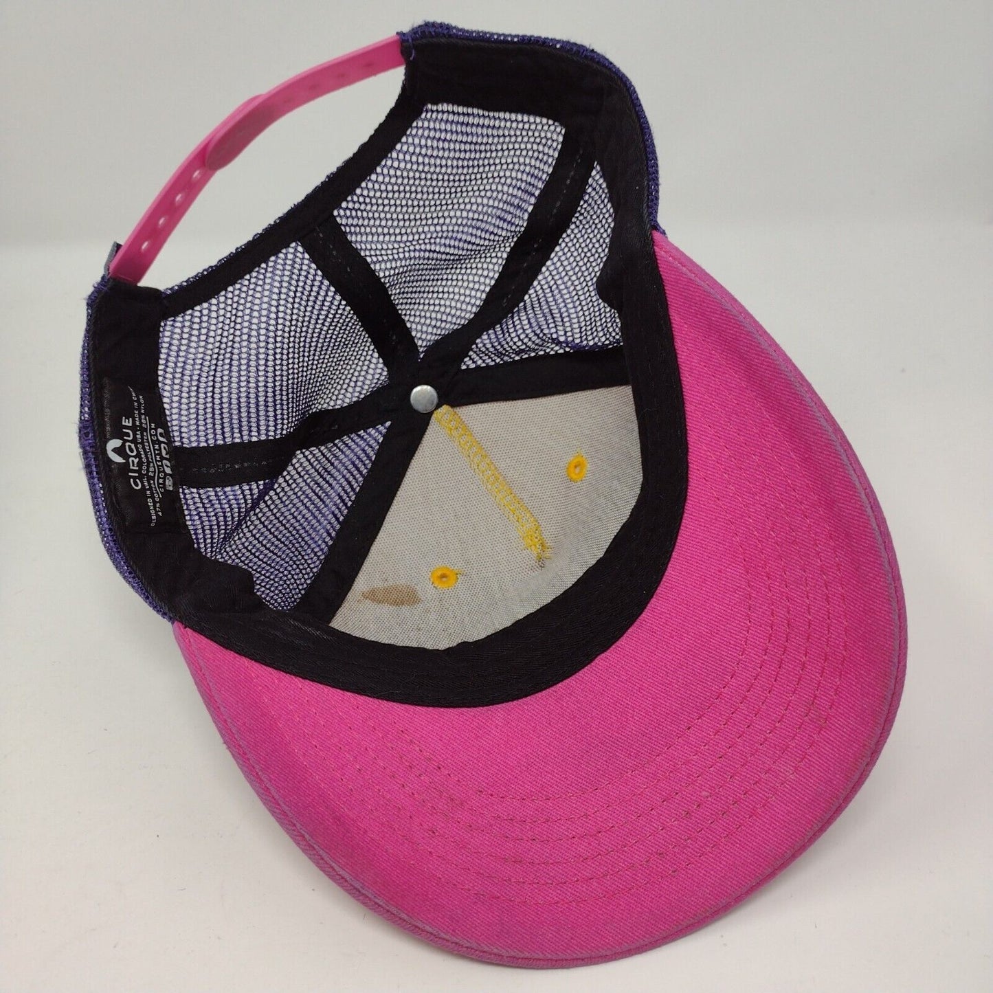 Snowbird Mountain Snapback Mesh Back Trucker Hat Multi One Size