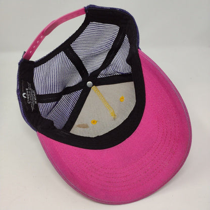 Snowbird Mountain Snapback Mesh Back Trucker Hat Multi One Size