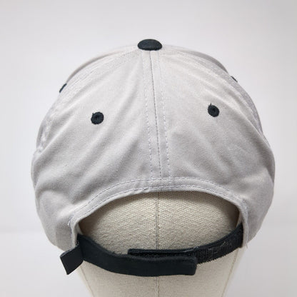 WV Adult Strapback Hat Gray One Size Adjustable Embroidered Pacific Headwear
