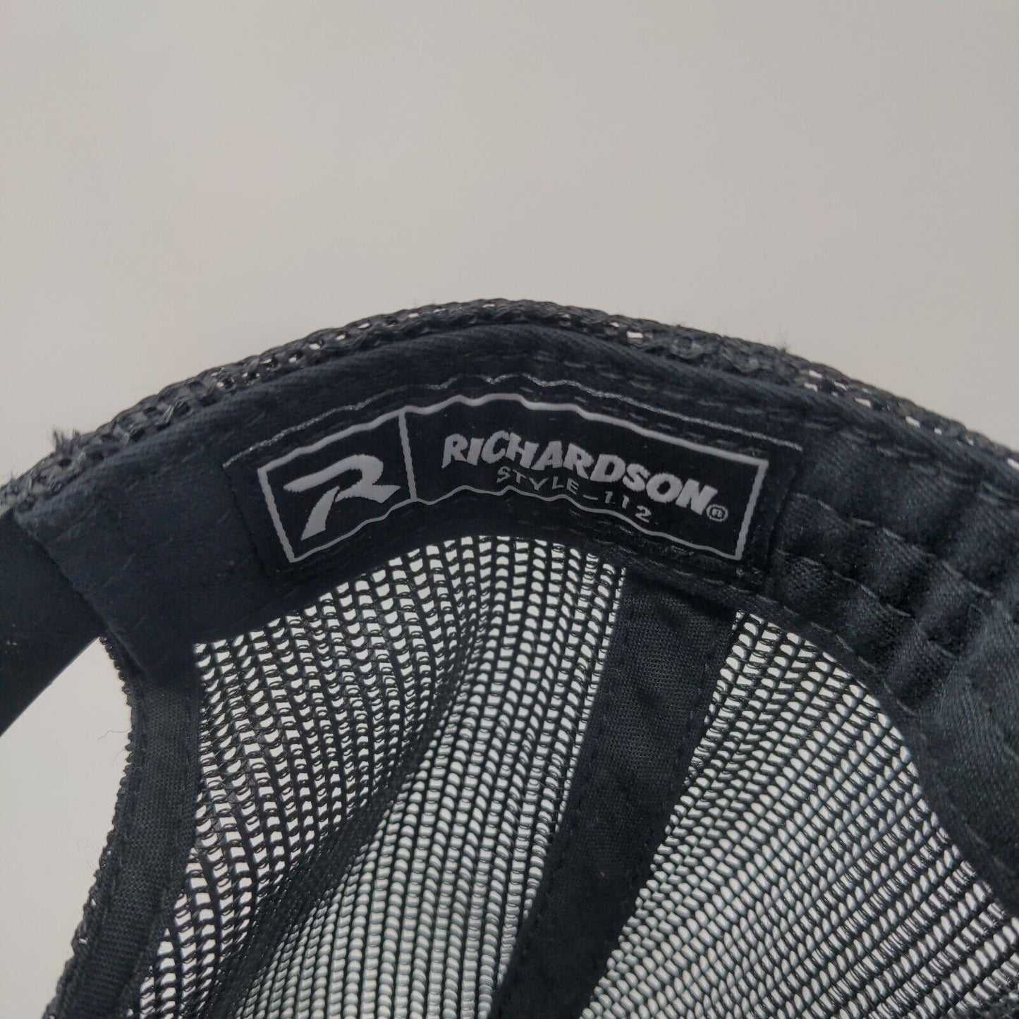 Summer Lawns Snapback Mesh Back Trucker Hat Black OSFA Richardson