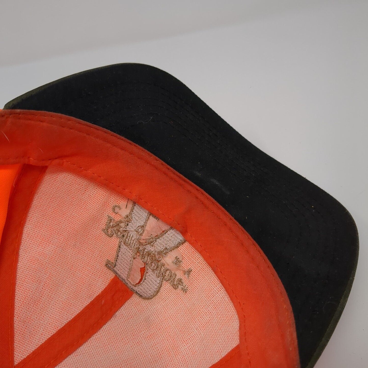 Remington Country Snapback Hat Orange OS Adjustable Embroidered Outdoor Cap