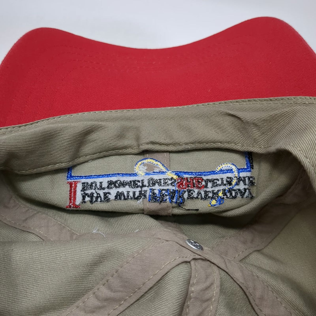 Paramount Outdoors Baseball Cap Beige One Size Fishing Graphic Slideback Hat