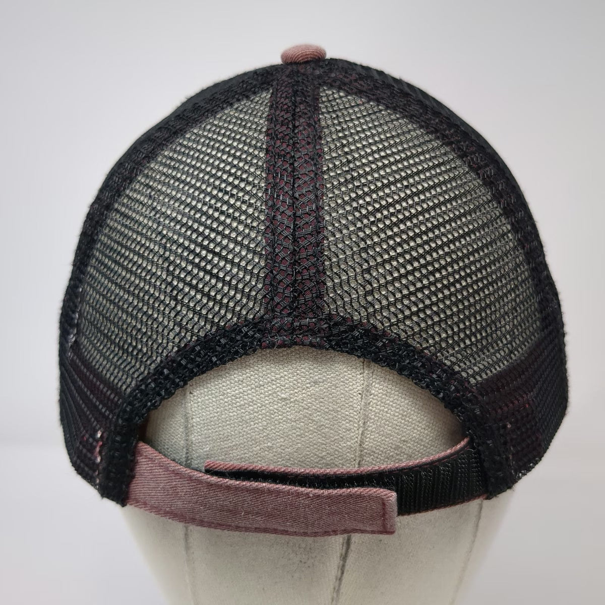 Keds Baseball Cap Red One Size Strapback Mesh Back Adjustable Cotton Blend Hat